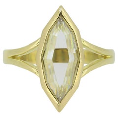 1.38 Carat Marquise Cut Diamond Ring