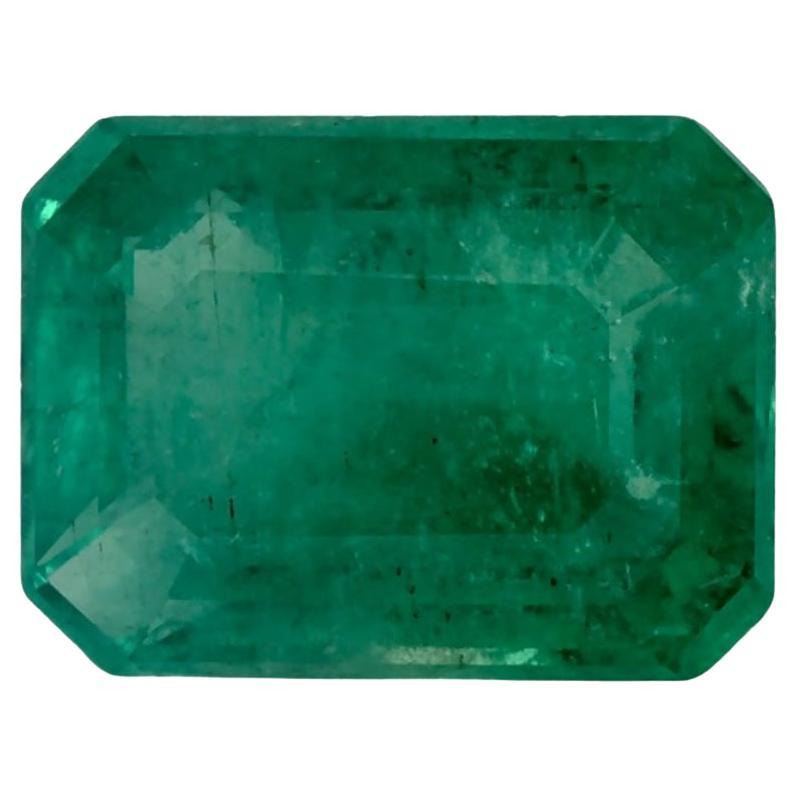 1.38 qt Esmeralda talla octágono Gema suelta