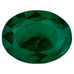 1.38 Ct Emerald Oval Loose Gemstone (pierre précieuse en vrac)