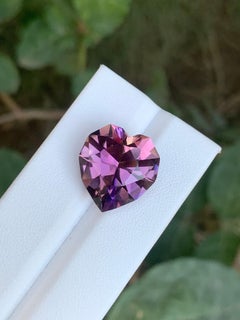 13.80 Carat Natural Loose Ametrine Heart Shape Gemstone From Bolivia