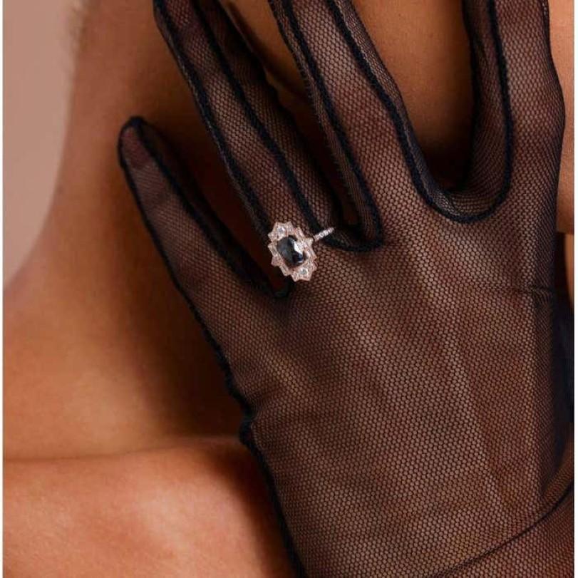 Product Details :

• Made to Order

• Gold Kt: 14kt

• Available Gold Colors: Rose Gold, Yellow Gold, White Gold

• Gold GR: 3.33GR

• 0.36ct Natural Diamond

• 1.02ct Natural Salt And Pepper Diamond

• Diamond Color-Clarity: F-G Color VS/SI