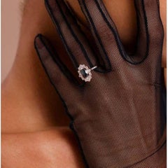 1.38ct Salt And Pepper Diamond Engagement Ring