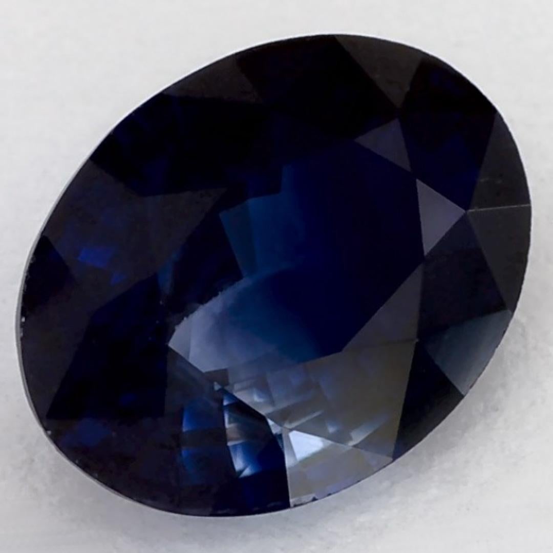 1.39 qt Zafiro Azul Oval Gema Suelta en Nuevo estado para la venta en Fort Lee, NJ