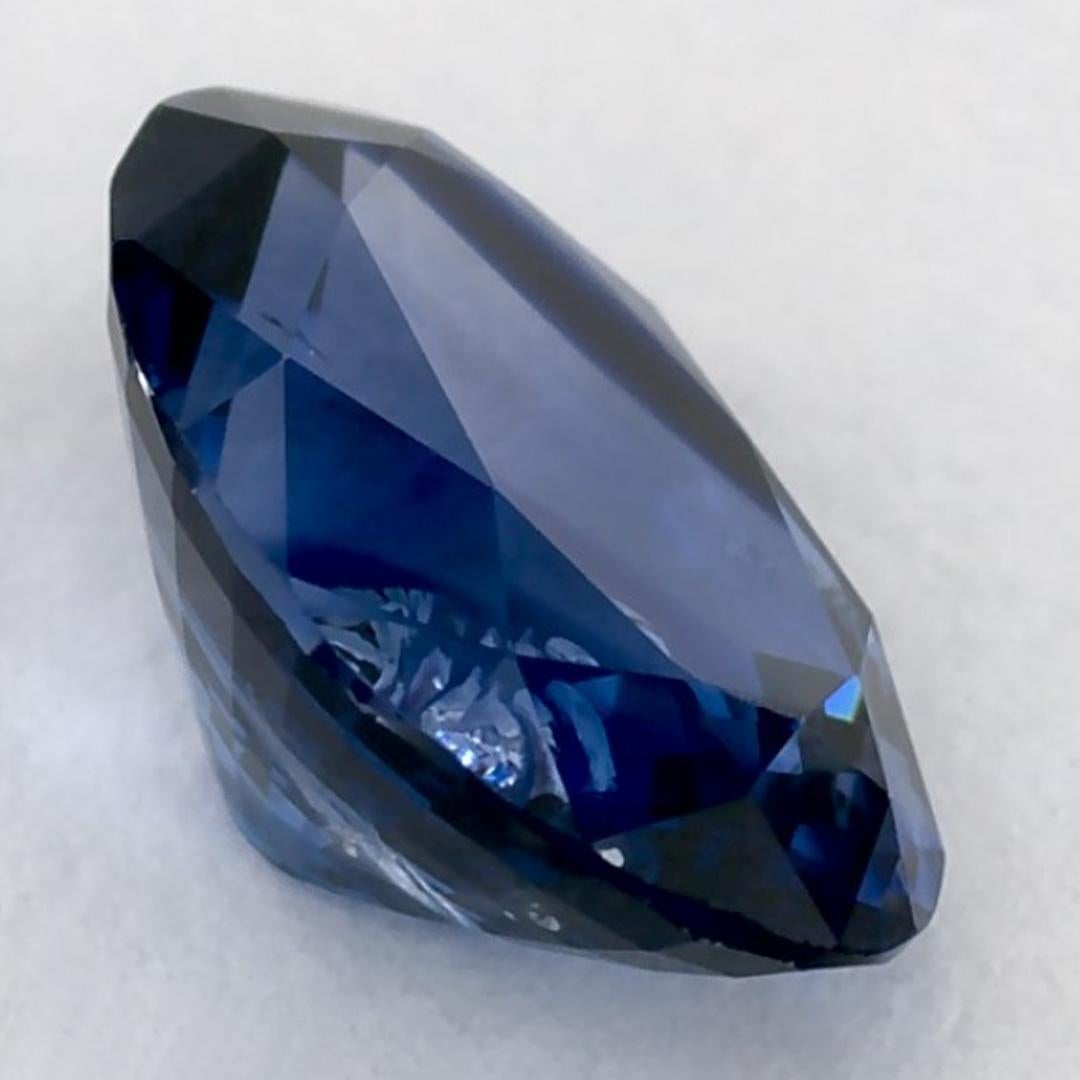 1.39 Karat Blauer Saphir Oval Loser Edelstein im Zustand „Neu“ im Angebot in Fort Lee, NJ
