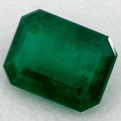 1.39 Ct Emerald Octagon Loose Gemstone
