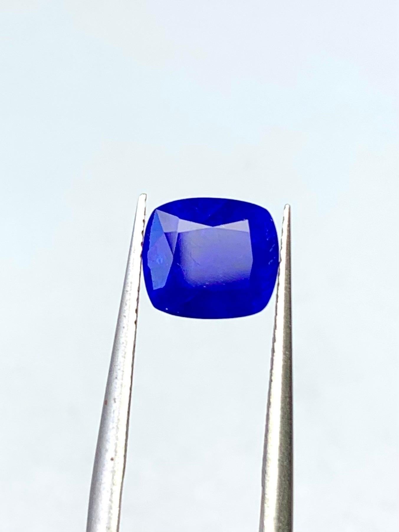 1,39 ct  Natürliche unbehandelte Hauyne Klarheit blaue Farbe  Augensauberes Afghanistan für Damen oder Herren im Angebot