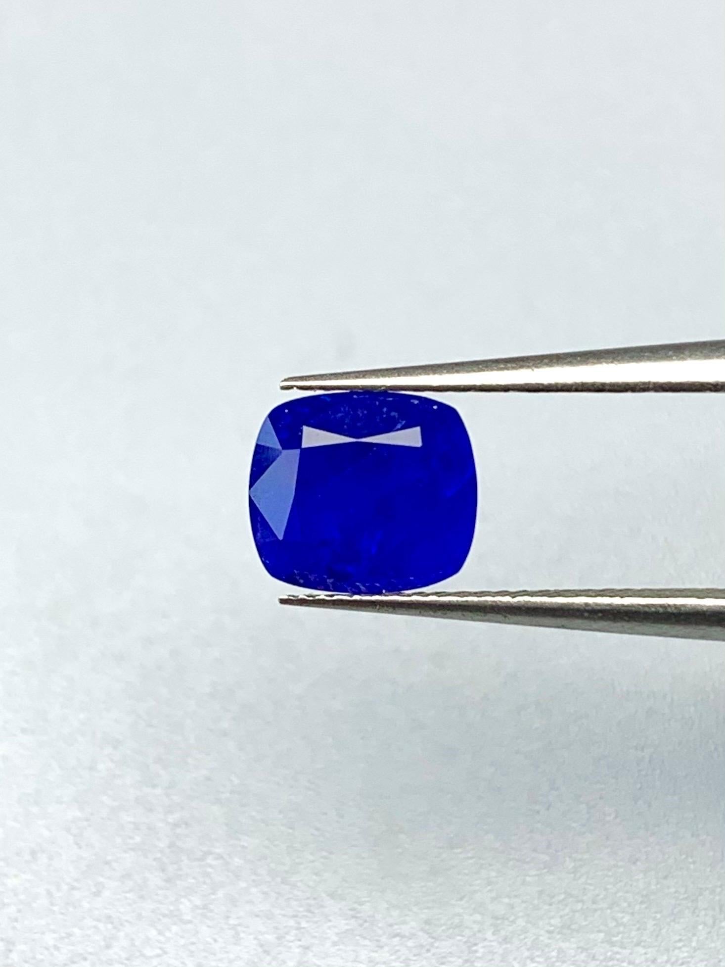 1,39 ct  Natürliche unbehandelte Hauyne Klarheit blaue Farbe  Augensauberes Afghanistan im Angebot 1