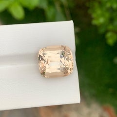 13.90 Carat Natural Loose Imperial Topaz Cushion Shape Gem From Pakistan Mine