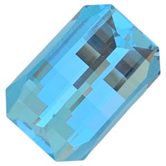 13,90 Carati Taglio Pixel Topazio Blu Sciolto Gemma Naturale