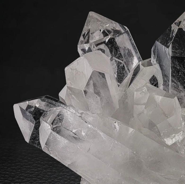 Adam Style 1390 Grams Robust Clear Quartz Cluster With Excellent Transparency From Pakistan For Sale