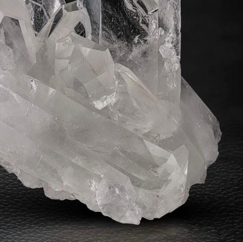 Pakistani 1390 Grams Robust Clear Quartz Cluster With Excellent Transparency From Pakistan For Sale
