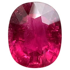 13.95 Carats Rubellite Tourmaline Cushion Cut stone For Jewelry Natural gemstone