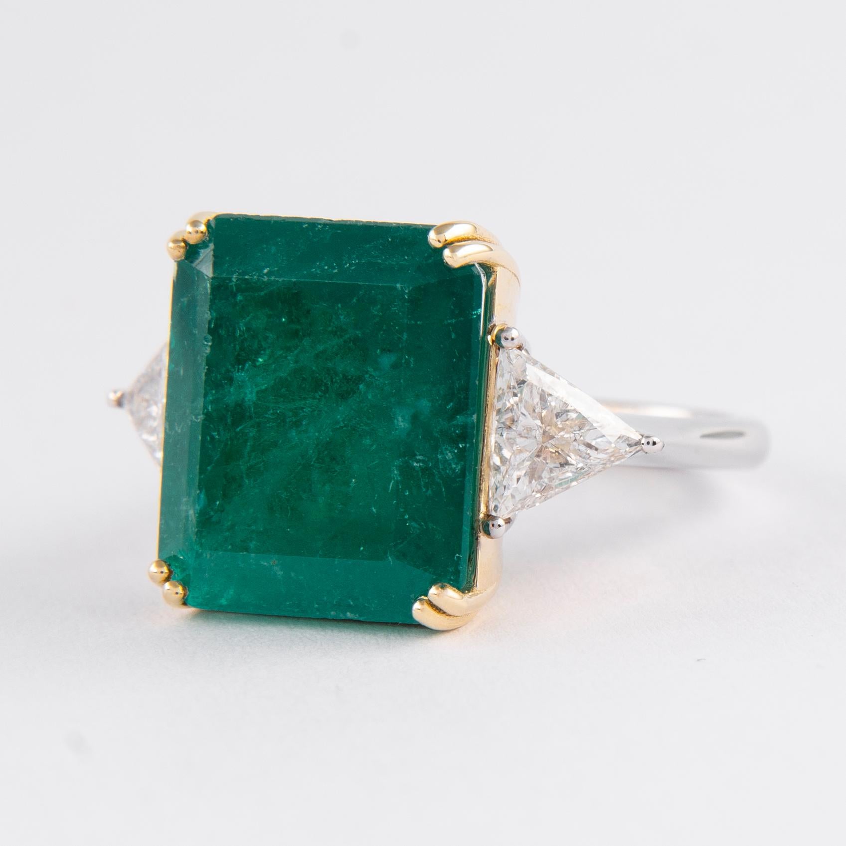 3 carat emerald ring