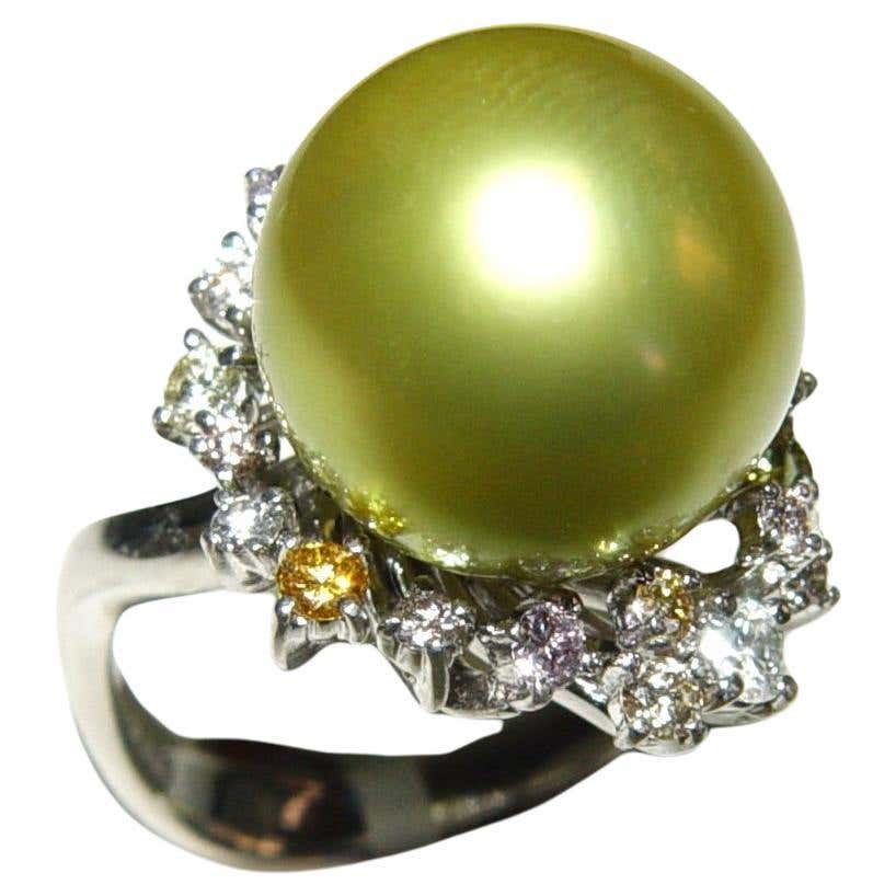 Tahitian Green Pearl Rings 21 For Sale On 1stDibs tahitian-green-pearl-rings-21-for-sale-on-1stdibs
