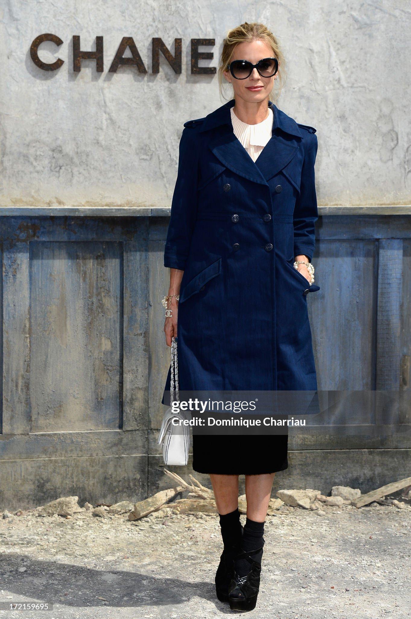 Women's 13P Chanel & Karl Lagerfeld 2013 SS collection cotton coat / trench For Sale