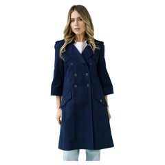 13P Chanel & Karl Lagerfeld 2013 SS collection cotton coat / trench