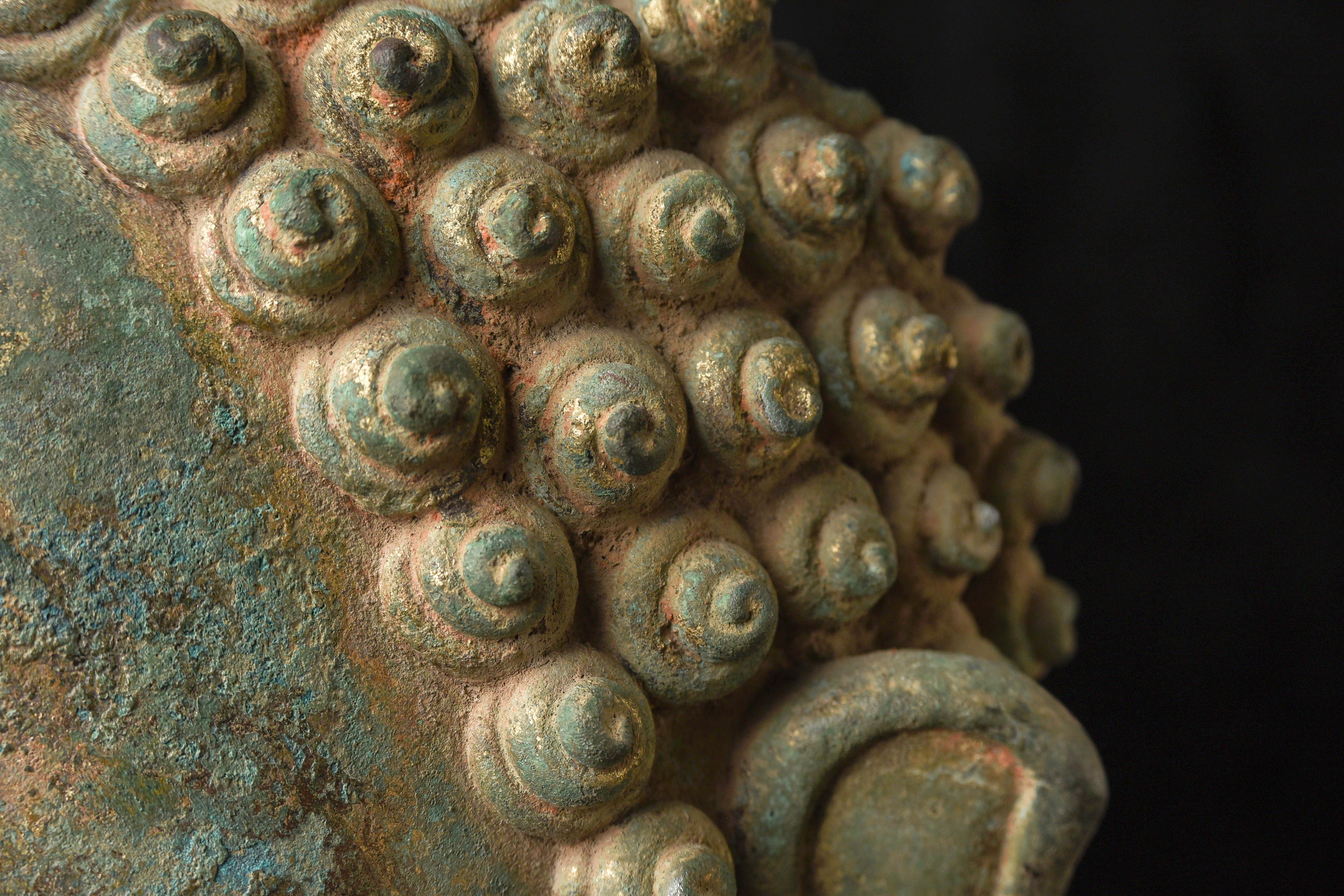 13th/14thc Sukhothai or Northern Sukhothai Walking Buddha Head, Museum Quality For Sale 6