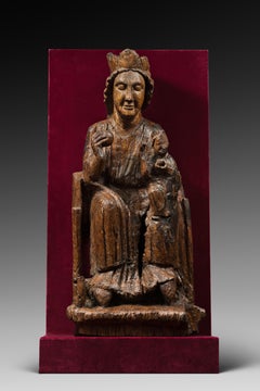 13th Century Virgin and Child from Catalonia