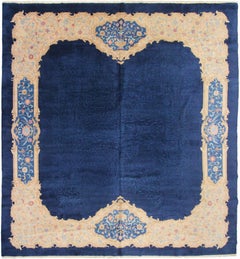 13x14 Antike Art Deco Chinese Rug Square Walter Nichols 397cm x 414cm C.1920