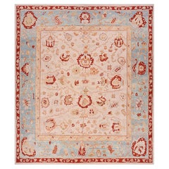 13x15 Türkischer Oushak-Teppich