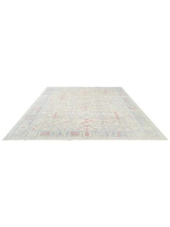 13x16 Hand-Loomed Turkish Oushak Area Rug