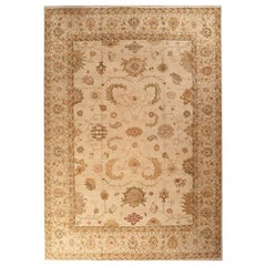 13x18 Hand Knotted Turkish Oushak Area Rug