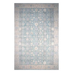 13x19 Türkischer Oushak-Teppich