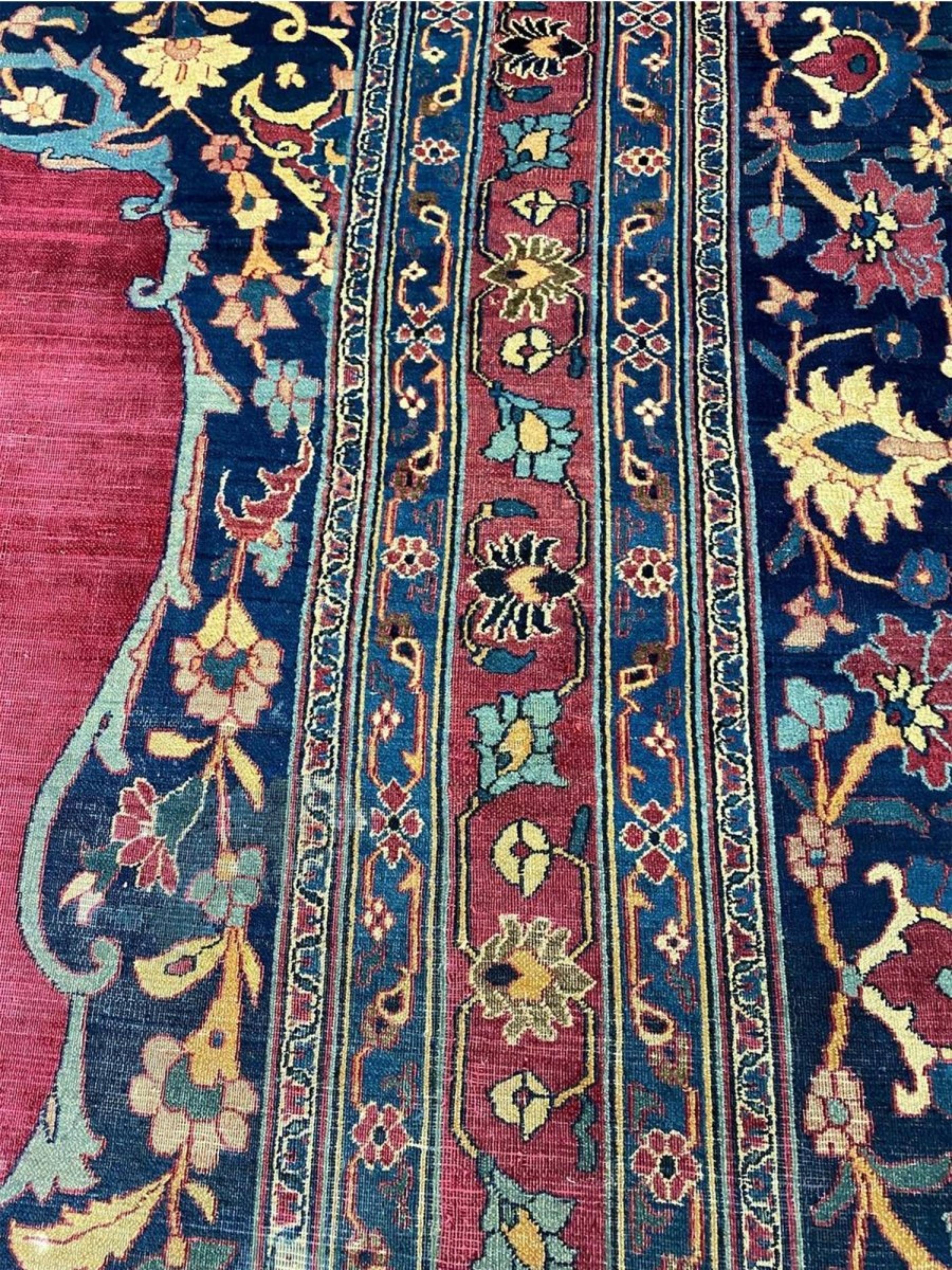 13x20 Antique Khorassan Area Rug en vente 5