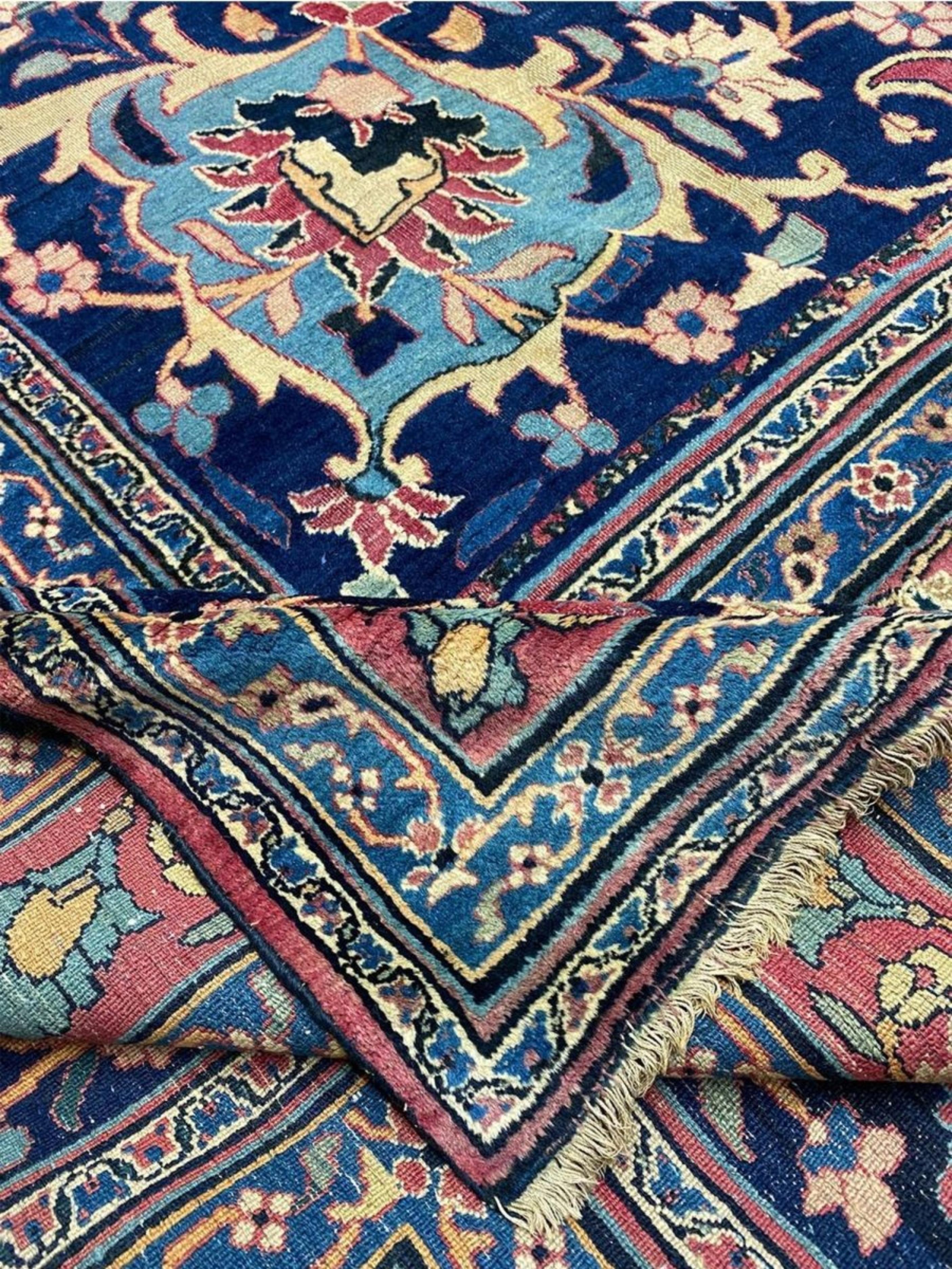 13x20 Antique Khorassan Area Rug en vente 6