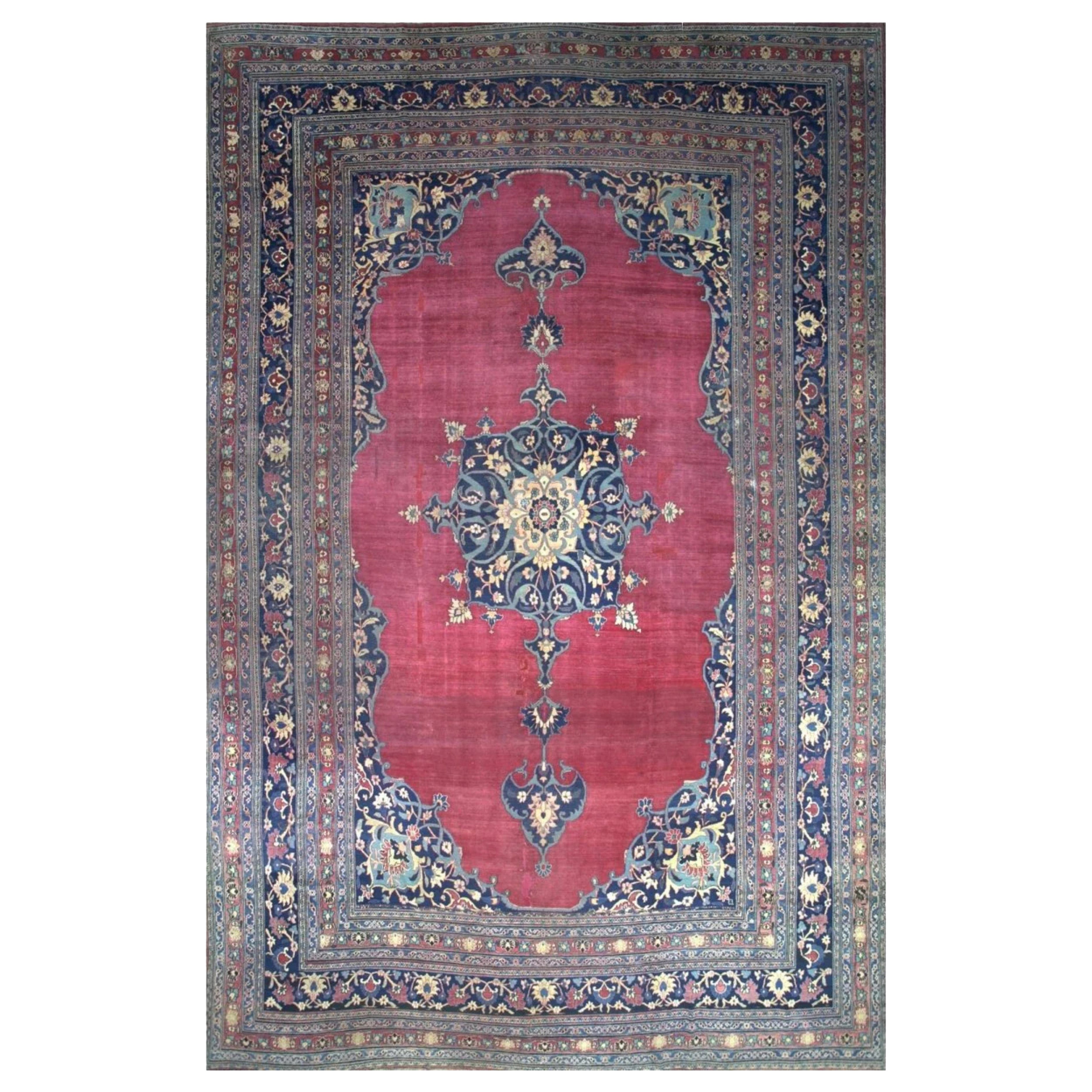 13x20 Antique Khorassan Area Rug