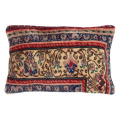 Copri cuscino rustico 13 "x20". Cuscino in lana fatto a mano. Cuscino lombare vintage