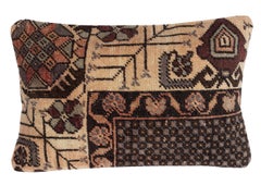 13"x20" SET OF 2 - Vintage Wool Cushion Covers. Rug Pillows. Wool Throw Pillows