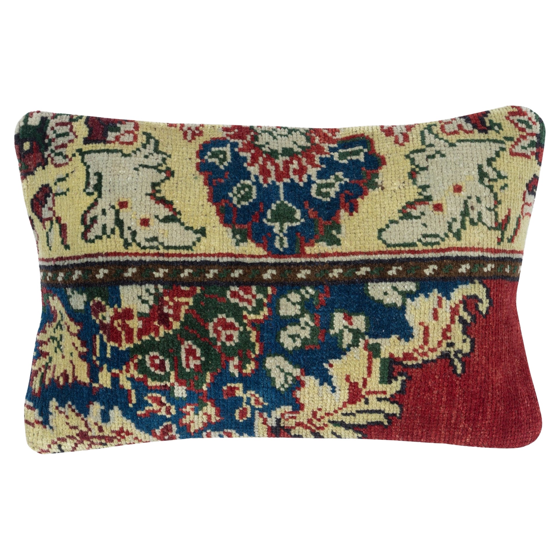 13 "x20" Traditioneller Kissenbezug. Handgefertigtes Teppich-Kissen. Vintage Throw Pillow