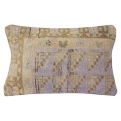 13"x20" Vintage Handmade Turkish Rug Cushion Cover. Rug Pillow. Boho Home Decor