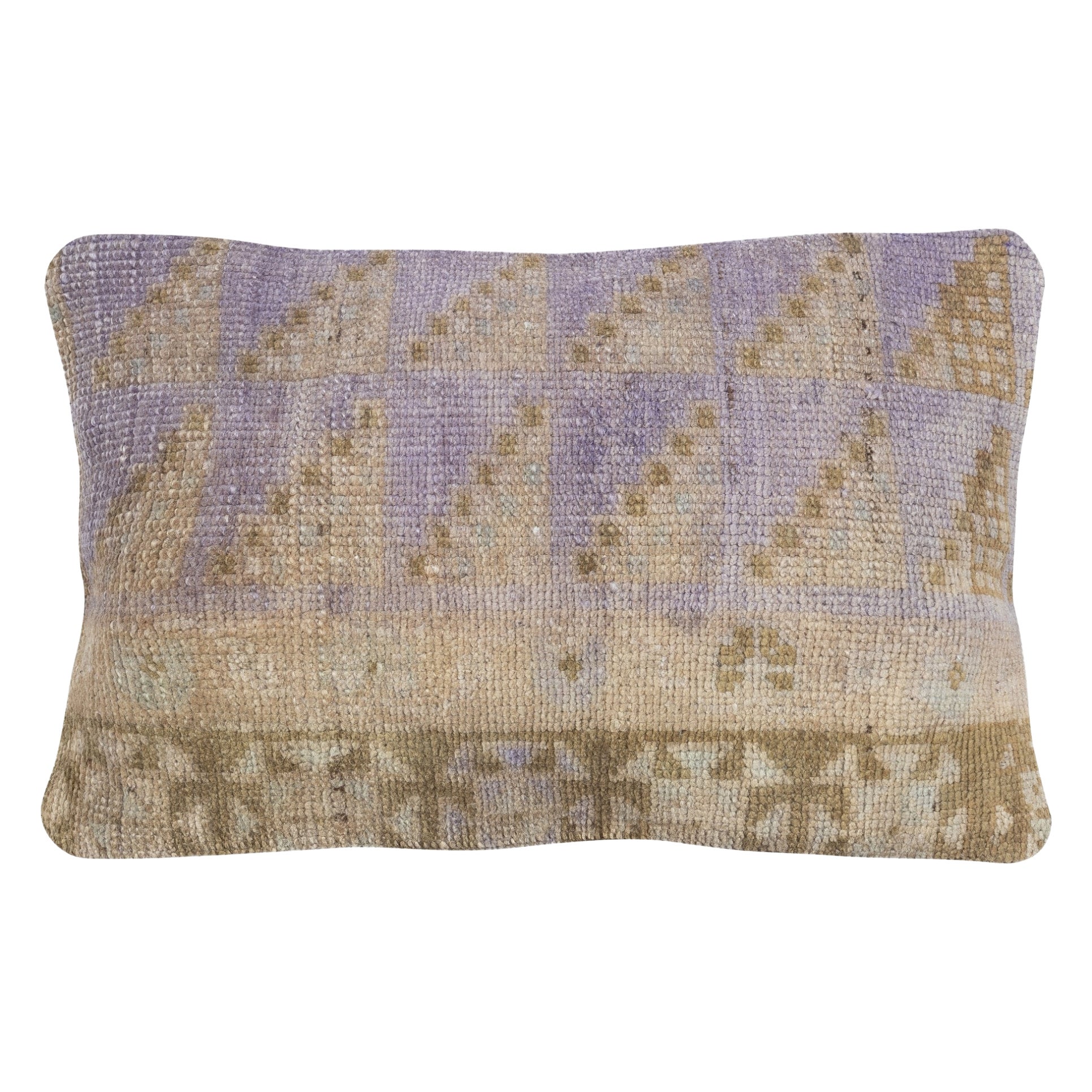 13"x20" Vintage Rug Cushion Cover. Turkish Pillowcase. Throw Pillow Cover