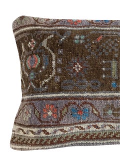 13"x20" Vintage Toss Pillow. Handmade Lumbar Pillow. Turkish Rug Cushion Cover