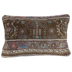 13"x20" Vintage Toss Pillow. Handmade Lumbar Pillow. Turkish Rug Cushion Cover
