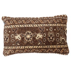 13 "x20" Vintage Türkischer Kissenbezug. Handgefertigtes Teppich-Kissen. Rustikales Lendenkissen