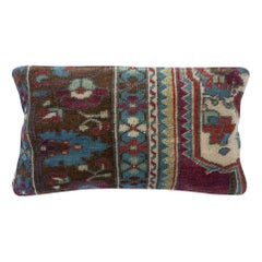 13 "x24" Tapis turc fait à la main Housse de coussin. Coussin rustique. Oreiller lombaire