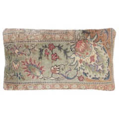 13"x24" Rustic Wool Cushion Cover. Handmade Toss Pillow. Vintage Accent Pillow