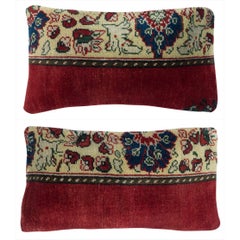 13"x24" SET OF 2 - Vintage Cushion Covers. Lumbar Pillow Covers. Throw Pillows