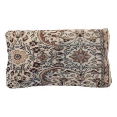 13"x24" Turkish Rug Throw Pillow. Handmade Cushion Cover. Vintage Lumbar Pillow