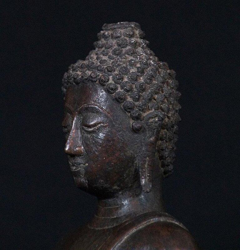 14-15th century Thai Buddha from Thailand  Original Buddhas For Sale 5