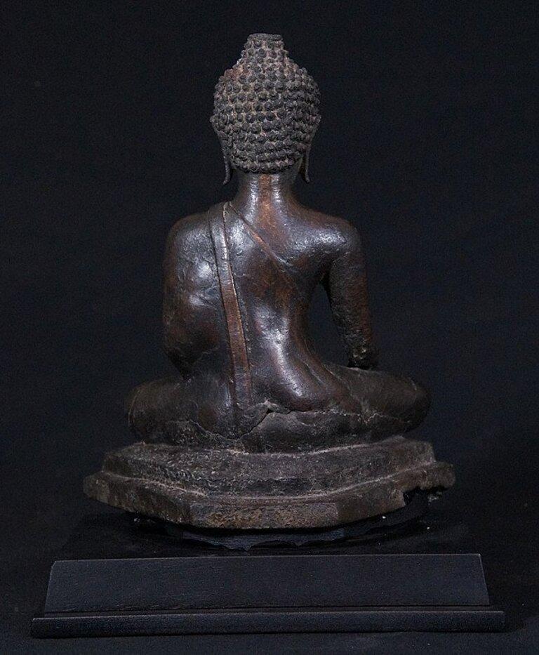 Thai-Buddha aus Thailand, 14-15. Jahrhundert  Original-Buddhas im Zustand „Gut“ im Angebot in DEVENTER, NL