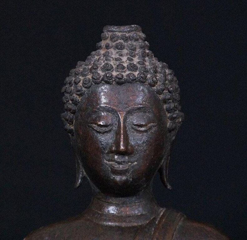 14-15th century Thai Buddha from Thailand  Original Buddhas For Sale 4