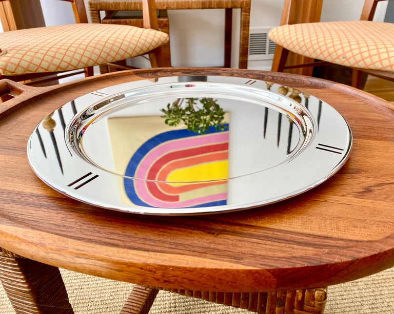 Richard Meier Silverplated Tray for Swid Powell For Sale at 1stDibs