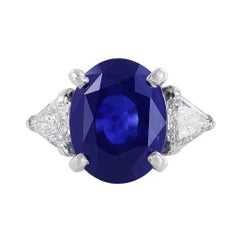 14 Carat Ceylon Sapphire AGL Certified Ring