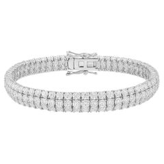 White Gold Tennis Bracelets