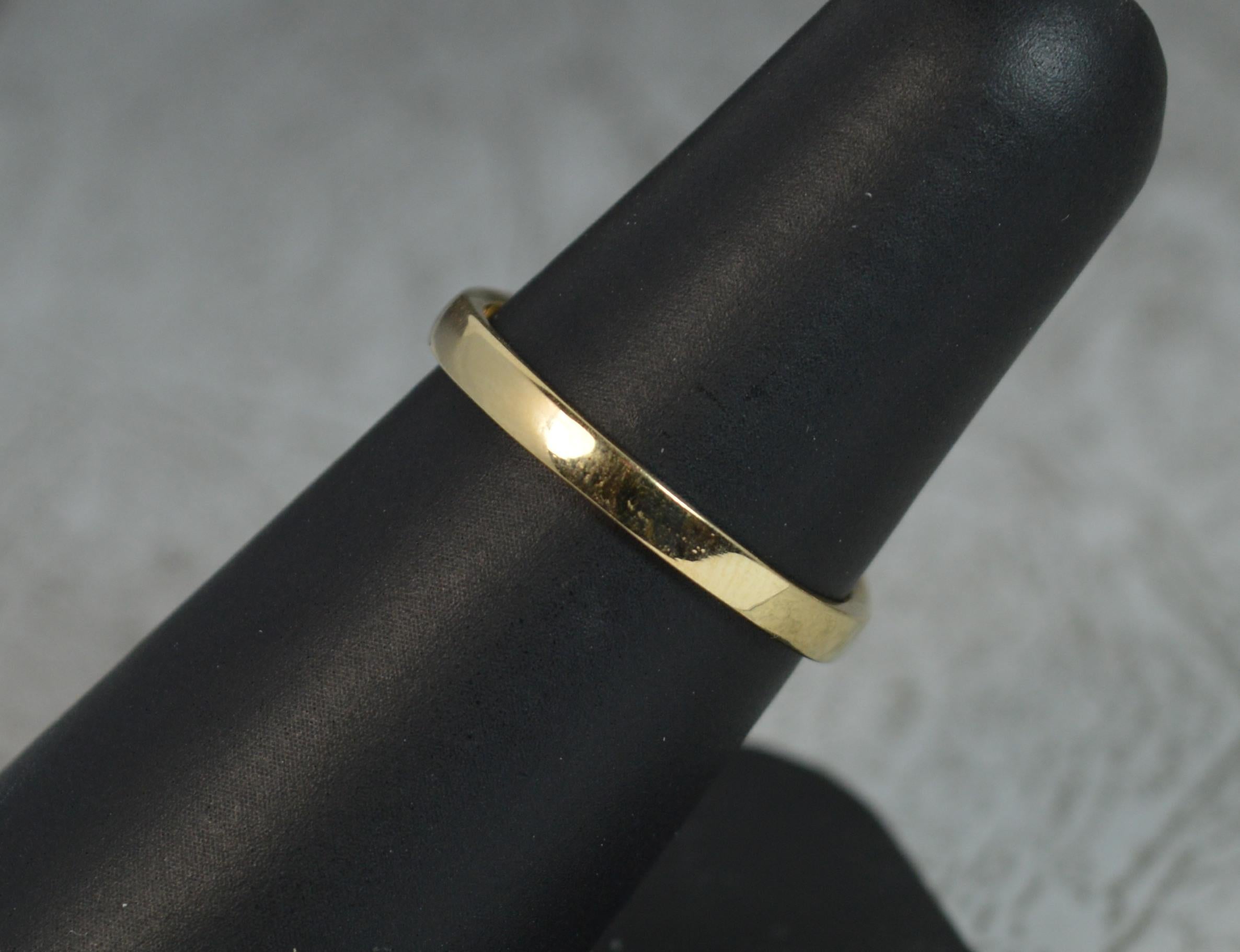 Women's 14 Carat Gold Ammolite Solitaire Ring