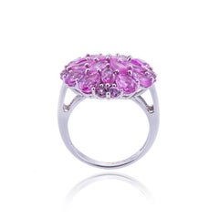14 Carat Gold Pink Sapphire Ring